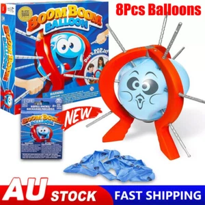 Boom Boom Balloon Party Game Adults Kids Toy Family Fun Board Game Xmas Gift AU - Picture 1 of 14