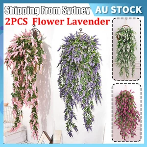 2X Artificial Ivy Flower Vine Garland Hanging Home Garden Trailing Basket Plants - Picture 1 of 16