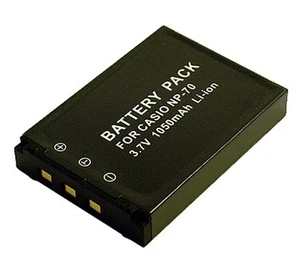 CS Power NP-70 NP70 Li-ion Battery For Casio EX-Z150 and EX-Z250 Digital Camera - Picture 1 of 1