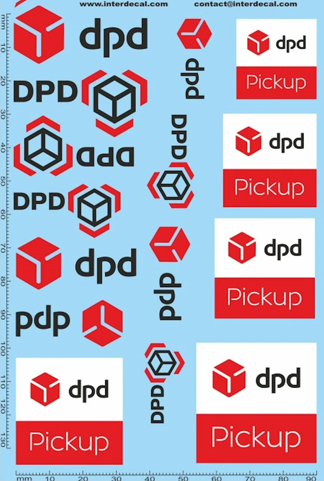 Transporte Pickup Servicio de Paquete Patrocinador Arco Camión Camiones 1:43 - Imagen 1 de 1