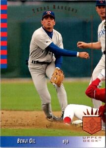 1993 SP Benji Gil #193 Texas Rangers