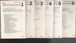 15 mags The Science Fiction Review # 1 to15-- 1975/76 - Imagen 1 de 3