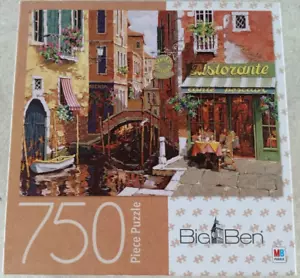 Big Backyard 750 Piece Puzzle Hasbro Big Ben by MIlton Bradley Cardinal 27”x 20” - Picture 1 of 3
