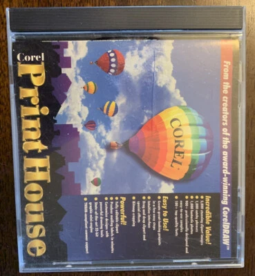 Corel Print House - 1995 PC Computer Graphics Software - Image 1 of 4