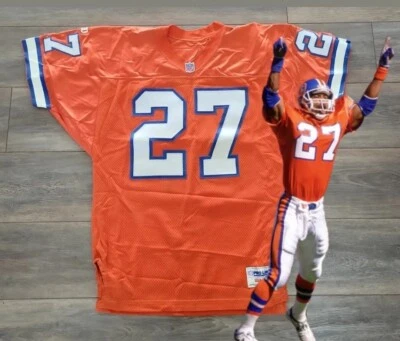 AUTÉNTICA CAMISETA VINTAGE STEVE ATWATER DENVER BRONCOS 46 GRANDE WILSON PRO LINE Foto 1 de 4