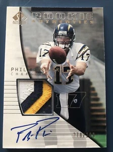 2004 Philip Rivers SP Authentic Rookie Auto 278/299 - Picture 1 of 2