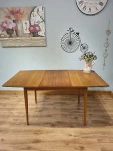 Retro Mid Century Modern Extending Table McIntosh Style - Picture 1 of 12