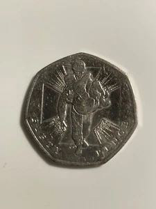 50 pence 2006 rare coin soldier - Picture 1 of 2
