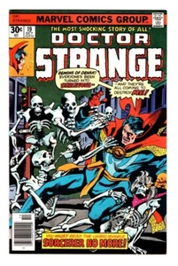DOCTOR STRANGE 19 VF (8.0) COPERTINA SCHELETRO 1976 - Foto 1 di 2