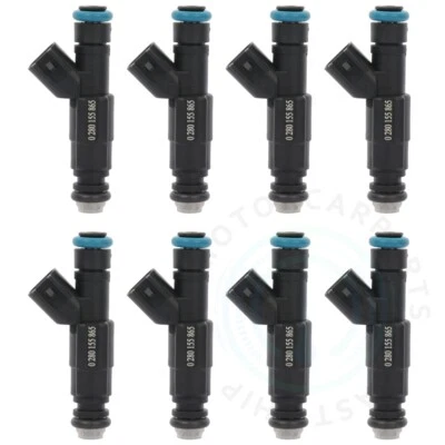 Inyectores de combustible de carcasa negra de 8 piezas para Lincoln Continental 1999-2002 4,6 L Foto 1 de 4