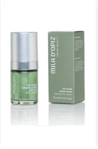 Crema para ojos sin edad Mila d'opiz The Vegan Green Caviar 15 ml #usau - Imagen 1 de 1