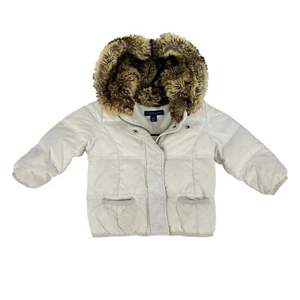 TOMMY HILFIGER Hooded Down Kid's Girl's Jacket Size 18 Months - Picture 1 of 9