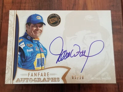 Michael Waltrip 2011 Press Pass NASCAR FanFare Autographs On Card Auto - #05/10 - Image 1 of 4