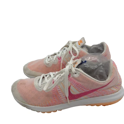Nike Flex Fury Sneakers Womens Pink/Orange Running Shoes Size 9 M - Image 1 of 4