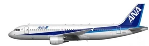 Calcomanía BSmodelos Airbus A320 ANA Japan Airlines 1\144 - Imagen 1 de 2