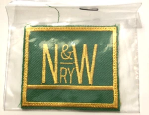 Parche N&W Norfolk & Western 2.5"- verde y amarillo - Imagen 1 de 2