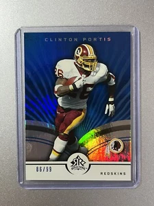 Clinton Portis Washington Redskins Upper Deck Reflections NFL 2005 SP /99 - Bild 1 von 2