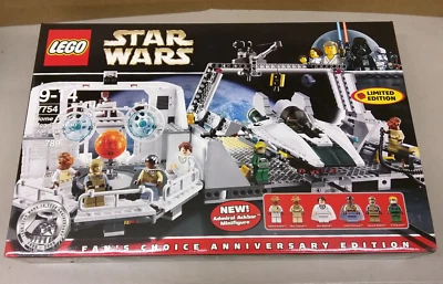LEGO Star Wars 7754 Home One Mon Calamari Cruiser NEW Ackbar Mothma Lando A-Wing - Image 1 of 4