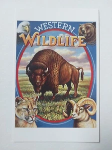 US 1993 Western Wildlife POSTAL CARD MNH , Legends of the West - Picture 1 of 2