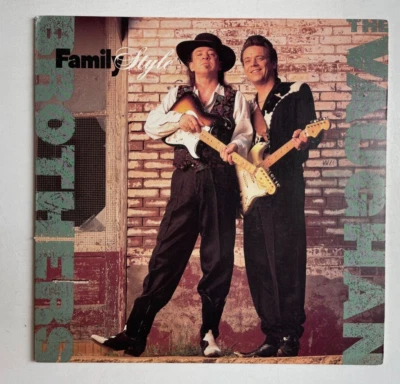The Vaughan Brothers - Family Style * Vinyl Lp * 1990 CBS Z46225 * Free P&P UK * - Image 1 of 4