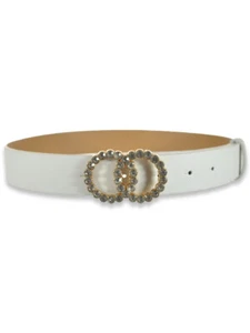 Waisted! Girls' Double Circle Gem Belt - Picture 1 of 1