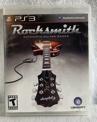 Juego Rocksmith PS3 completo con manual Foto 1 de 4