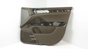 Porsche Cayenne 958 Türverkleidung vorne rechts Umbra Vollleder NEU  - Picture 1 of 12