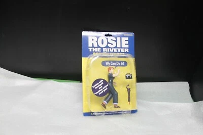 WWII Rosie The Riveter Action Figure Accoutrements New In Package! Never opened! Foto 1 de 4