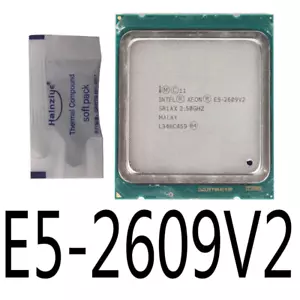 INTEL XEON E5-2609 V2 E5-2609V2 2.50GHz LGA2011 PROCESSOR - Picture 1 of 1