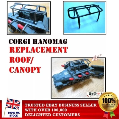 Corgi 907 German Hanomag Rocket Launcher - reproduction roof / canopy