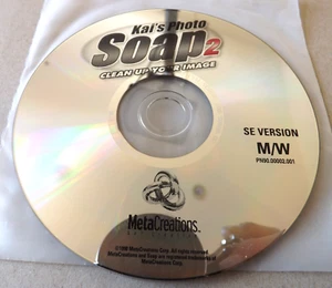 Vintage 1998 Kais Photo Soap 2 for PC CD Rom Software SE Version Brand New - Picture 1 of 4