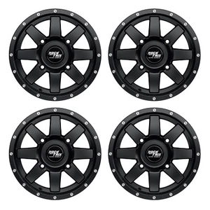4pcs 14" RockTrix RT106 Wheels Rims IRS ATV UTV, 14x7, 4x110 4/110, 5+2 Offset - Picture 1 of 7