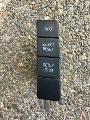 Interruptor de información del monitor de conducción Toyota Tundra & Sequoia 2008-2013 OEM  Foto 1 de 3