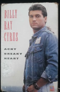 Billy Ray Cyrus Achy Breaky Heart 1992 Cassette Single - Picture 1 of 2