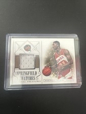 Dominique Wilkins 2013-14 National Treasures SPRINGFIELD SWATCHES Jersey #/49 SP