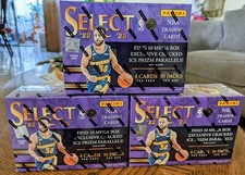 Panini 2022-23 Select Basketball Lot Of (3) Mega Boxes- 40 Cards