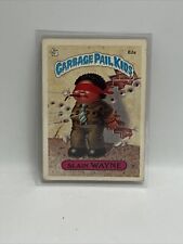 1985 Garbage Pail Kids 2nd Series Slain Wayne 82a