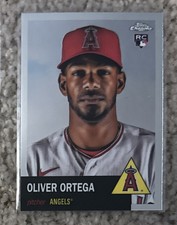 OLIVER ORTEGA RC #90 2022 Topps Chrome Platinum Anniversary Base Card