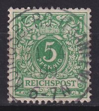 Почтовые марки Германского Рейха с 1875 г. по 1899 г. Erfurt