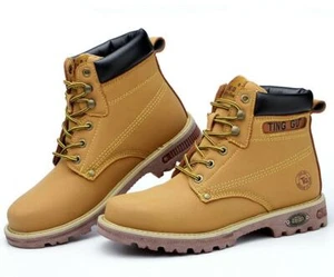 Women Men Safety Shoes Work Boots Steel Toe Cap Hiker Hiking Ankle Boots Size - Picture 1 of 16