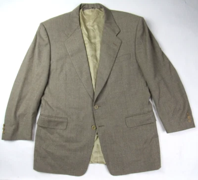 Blazer Traje Chaqueta Abrigo Lana Canali X Cerruti Mezcla Cachemira Hecho en Italia 42 R EE. UU. Foto 1 de 4