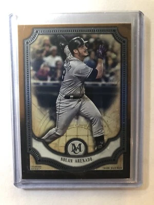 2018 Museum #10 Nolan Arenado Copper Colorado Rockies - Image 1 of 2