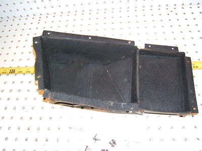 Jaguar XJ6 Series ONE tablero cartón guante NEGRO OEM 1 caja y tornillos, serie 1, #1 Foto 1 de 4