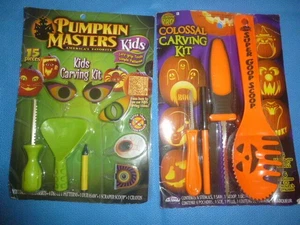 Halloween Pumpkin Carving Kit Jack O Lantern Hollow Handcrafted Used - Picture 1 of 5
