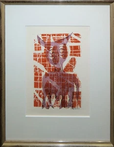 HAP Grieshaber Farbholzschnitt  handsigniert - Bild 1 von 1