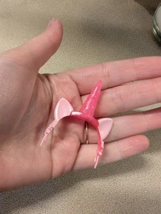 Barbie Doll Pastel Pink Clear Blue Unicorn Costune Tiara Headband - Picture 1 of 8