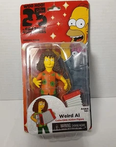 The Simpsons 25 Of The Greatest Guest Stars Weird Al 5" Action Figure NECA 2014 - Picture 1 of 8
