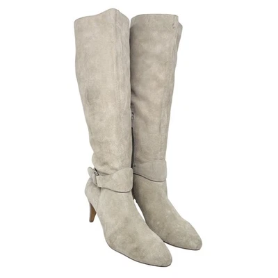 Великолепные женские Fortuna с пряжкой высокий каблук ботинки хаки размер 10 М - Изображение 1 из 4