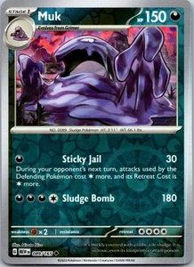 Muk SV: Scarlet & Violet 151 089/165 - Reverse Holo| Mix&Match - Picture 1 of 2