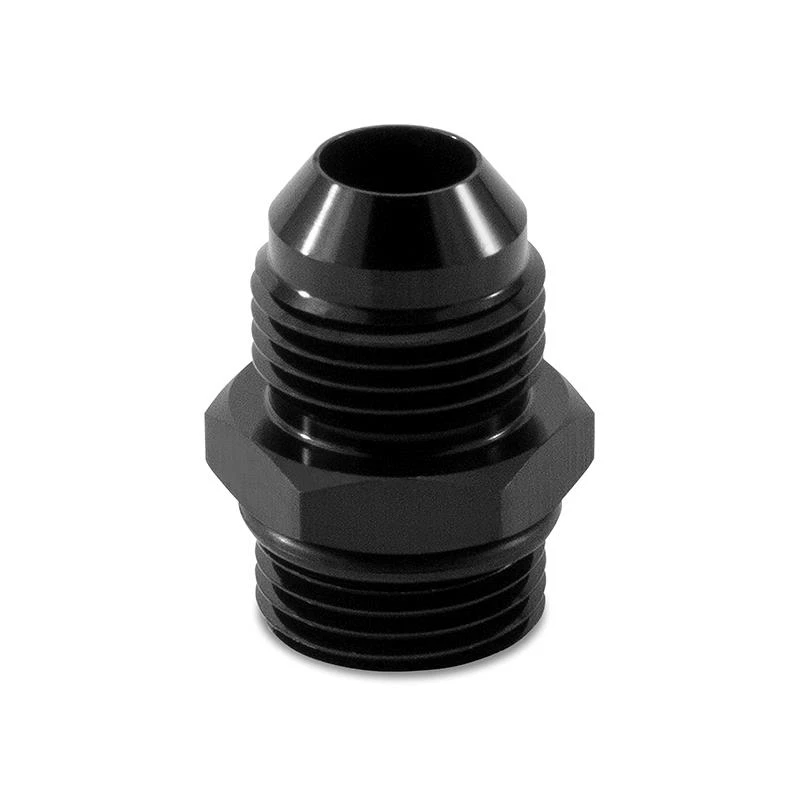 Mishimoto MMFT-8ORB-8BK -8ORB to -8AN Aluminum Fitting - Imagem 1 de 1